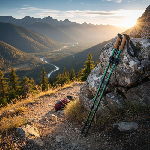 Collapsible Trekking Poles for Hiking