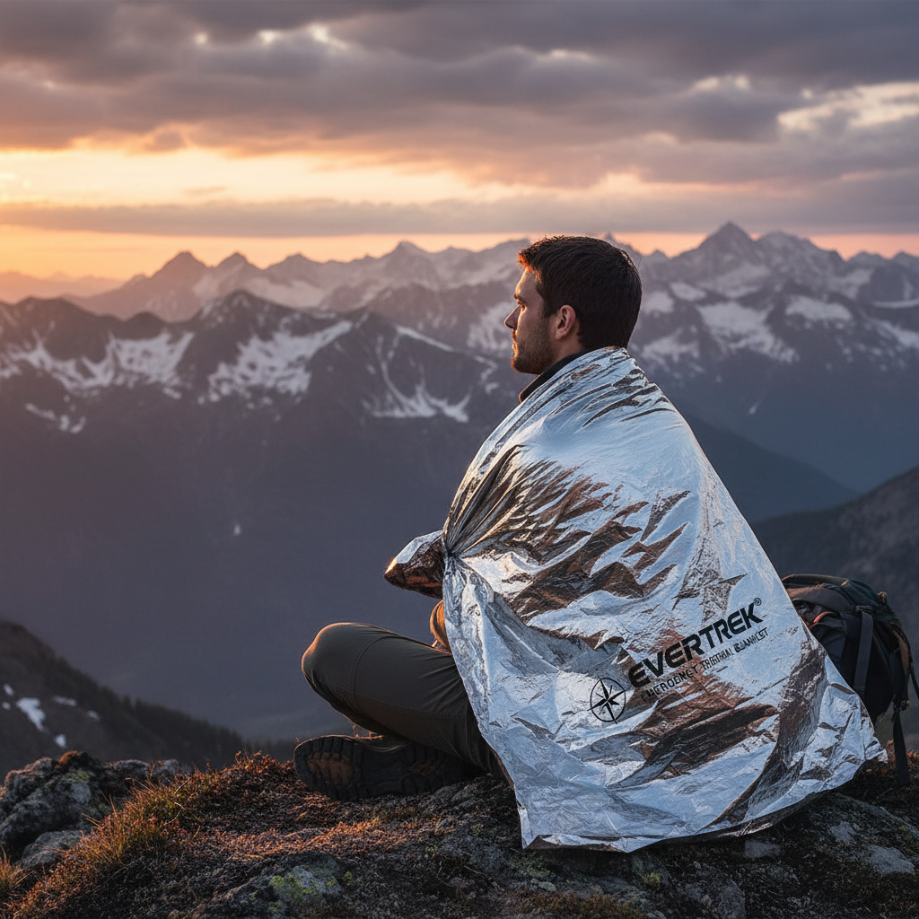 Emergency Mylar Blanket for Hiking