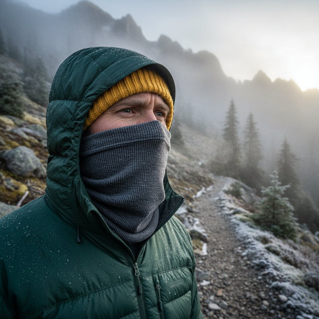 Merino Wool Buff Neck Gaiter