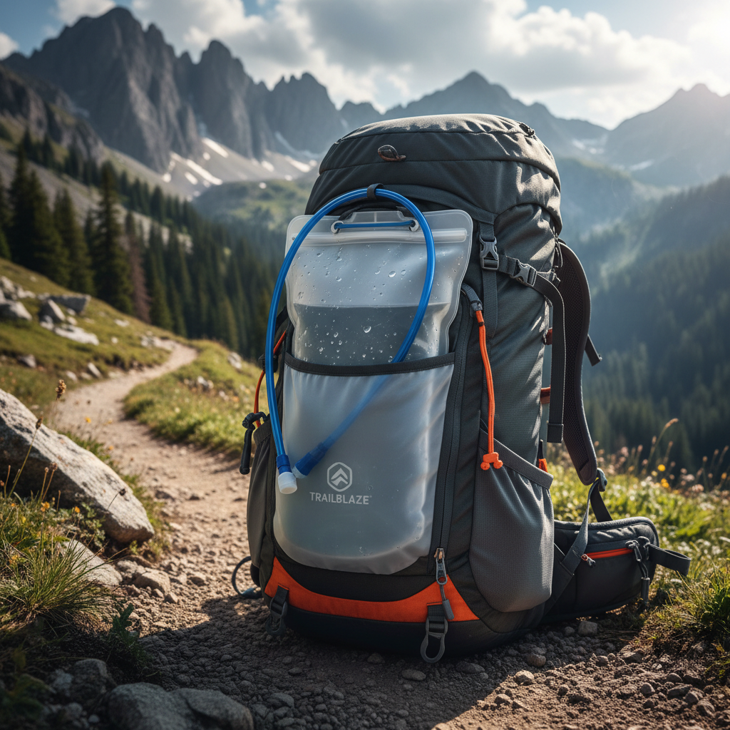 Hydration Bladder 2L for Hiking Backpacks