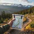 Waterproof Trail Map Case for Hiking